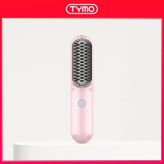 TYMO PORTA Cordless Hair Straightener Brush, Mini Portable with USB  Rechargeable, Negative Ion Hair Tools (Authentic)