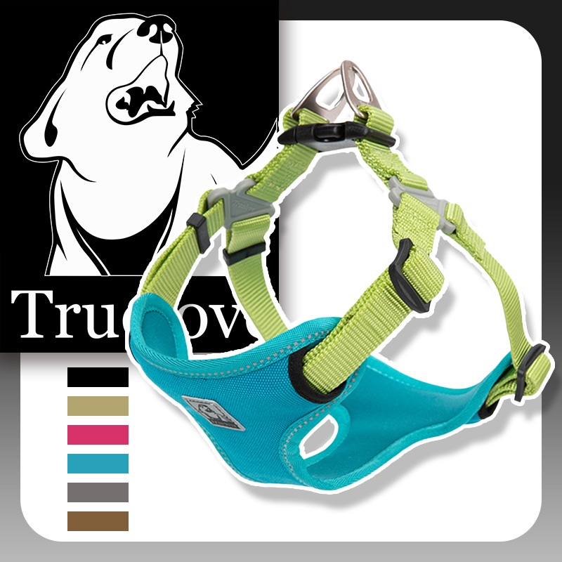TRUELOVE Dog Harness Adjustable Pet Harness Reflective Breathable Mesh