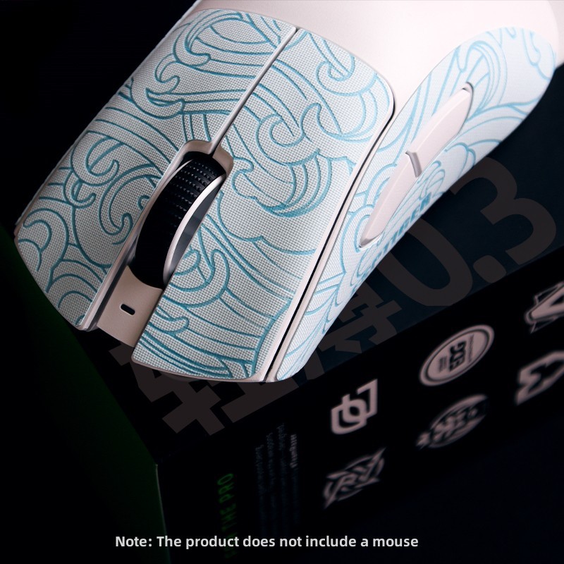 Esports Tiger Mouse Grip Tape Mouse Skin Side Stickers for Razer ...