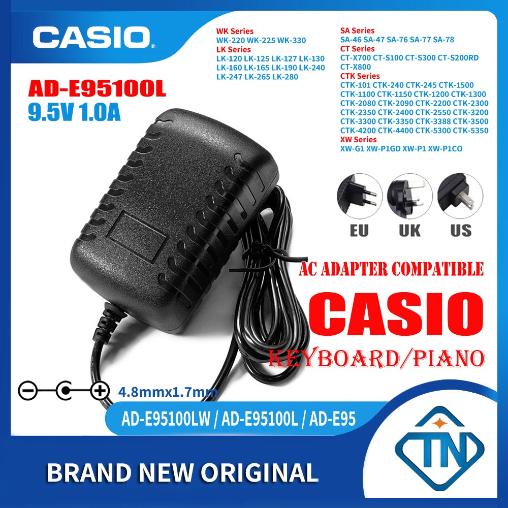 Casio sa 76 charger hot sale