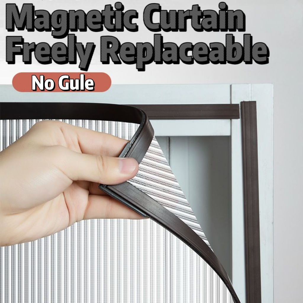 Cabinet Door Curtain Minimalist Frame Wine Cabinet Door Magnetic ...