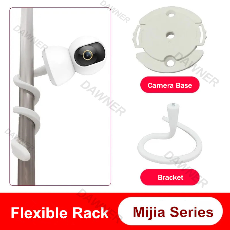Xiaomi/Tplink Tapo Camera CCTV Stand Holder FreePunch Wall Mount Without Drilling (not Include