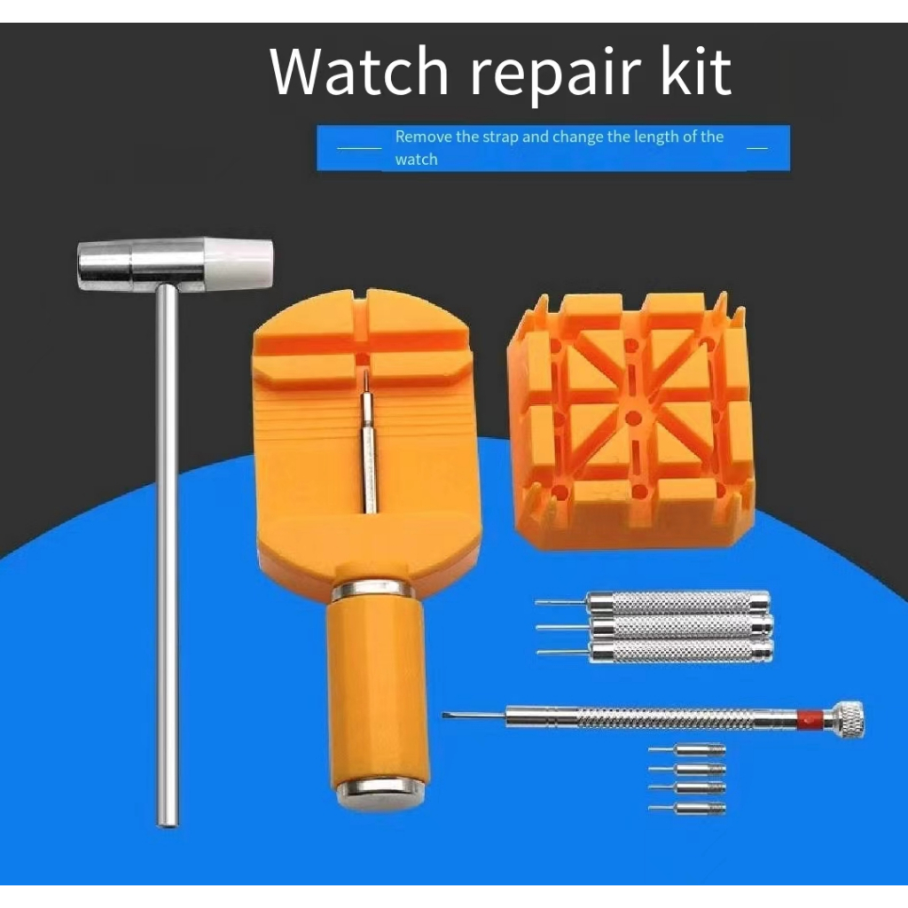 Watch repair, watch strap removal tool set, manual DIY steel watch