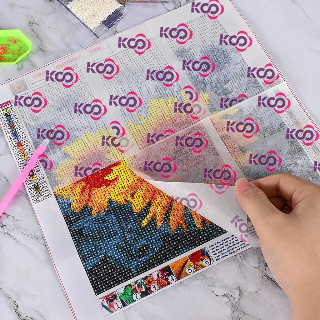 5D Diamond Painting Release Paper Cover Double Sided Non-Stick ...