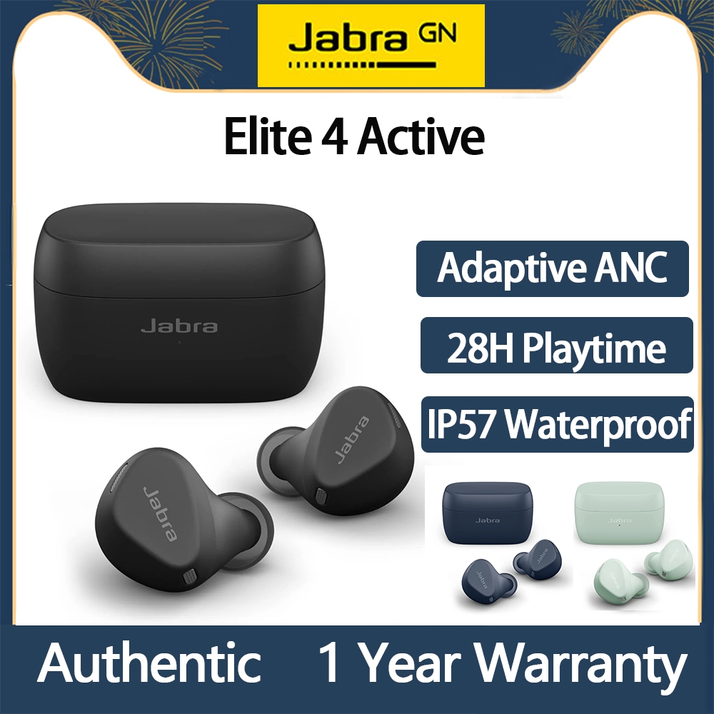 Jabra discount headphones waterproof