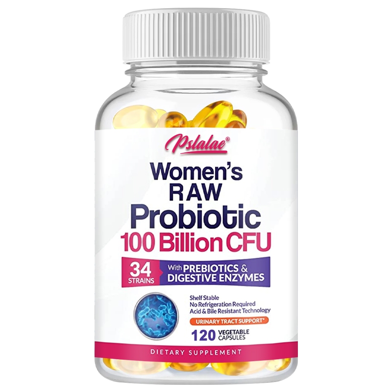 Women's Probiotics 100 Billion Colony Units with Prebiotics, Digestive ...