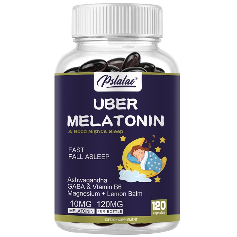 Melatonin with LTheanine, Tryptophan, B6, B12, Ashwagandha, Magnesium