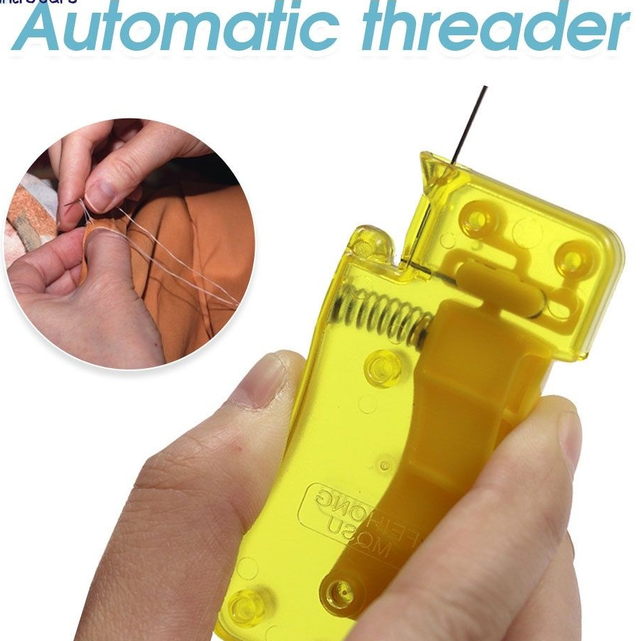 Automatic Needle Threader DIY Sewing Needle Threader Household Hand