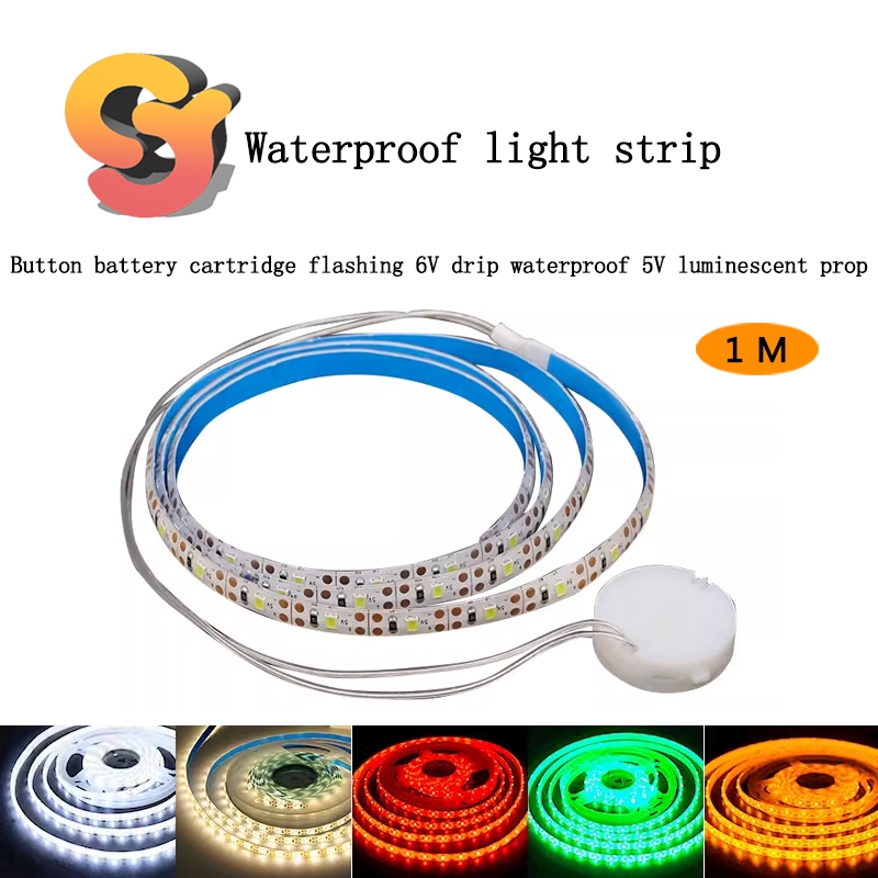 Ready Stock Supply led Light Strip Waterproof with Adhesive 5V