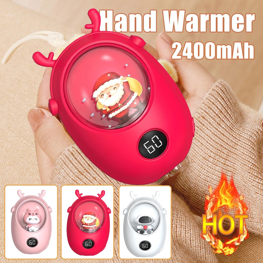 3in1 Winter Hand Warmer USB Rechargeable Pocket Warmer 2speed