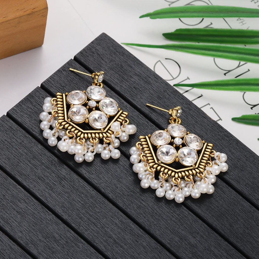 Gold plated deals tassel earrings