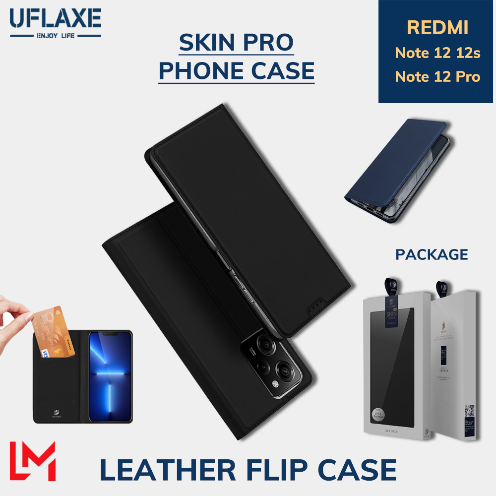 For Xiaomi Redmi Note 12 Pro Plus 5G Flip Case Smart Mirror