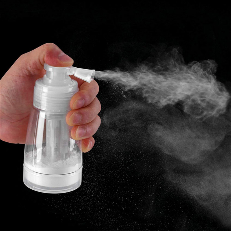 Refillable Bottles Travel Clear Powder Spray Bottle Travel Detachable