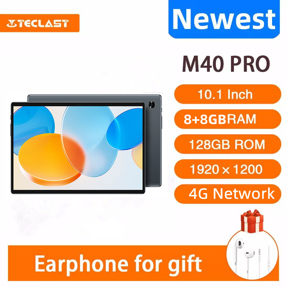 TECLAST M40 Pro Tablette Gaming Tactile 16Go(8+8) RAM+128Go ROM