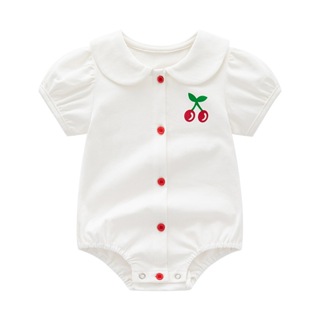 Summer Cute Strawberry Sleeveless Baby Girls Sleepwear New Born Baby Clothes  Infant Romper with Hat - China Baby Romper and Kids Romper Set price