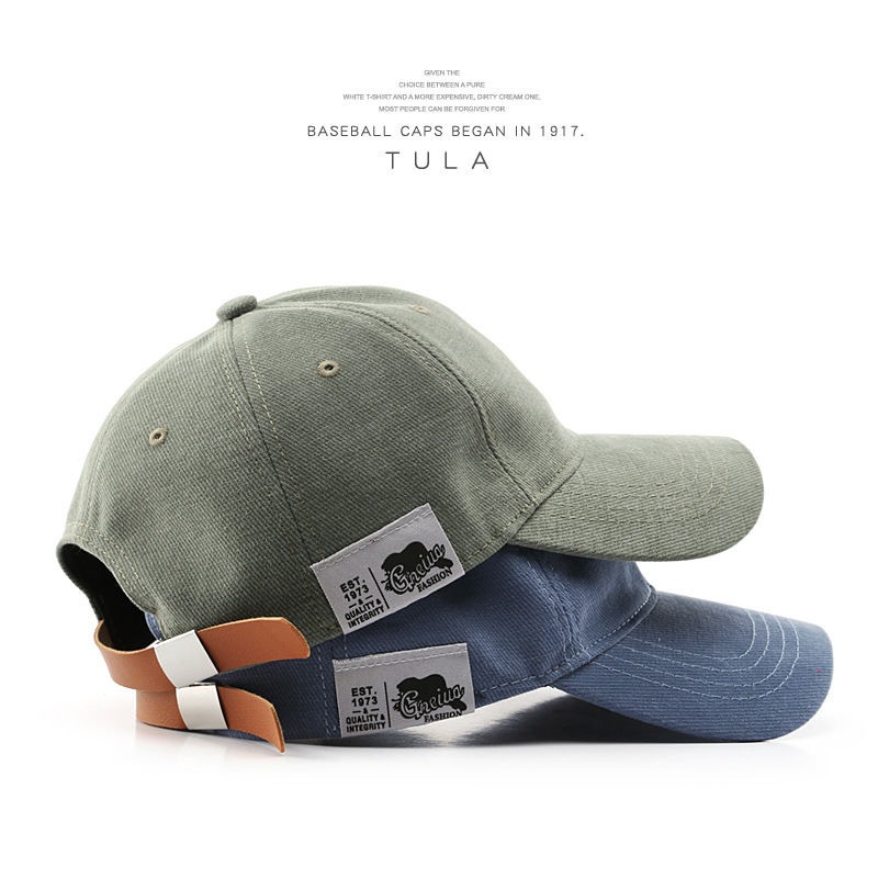 Fashion Japanese Baseball Cap Patch Curved Brim Casual Hat Street