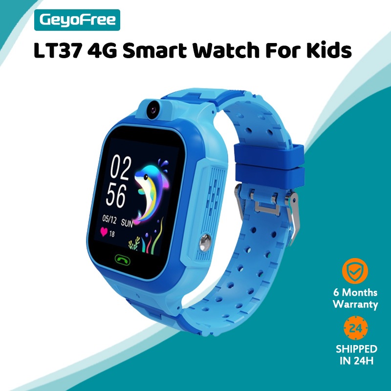 GeyoFree LT37 4G Kids Smart Phone Call Watch Video Chat LBS GPS WiFi ...