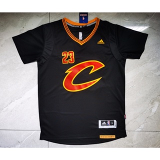 Cleveland Cavaliers #23 LeBron James Black City Lights Jersey