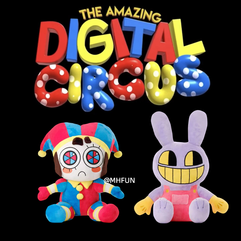 The Amazing Digital Circus POMNI JAX Plushies Christmas Gift Plush Toy ...