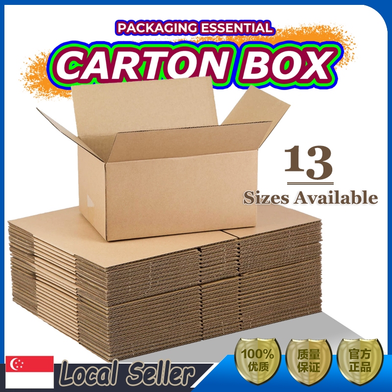 [SG Seller] Carton Boxes Moving House for Storage Packaging Carton Box