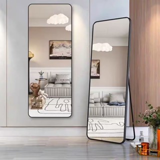 Full Length Mirror Large Floor Mirror Standing or Wall-Mountedr Wood Frame  Dressing Mirror for Living Room - China Dressing Mirror, Rotating Mirror