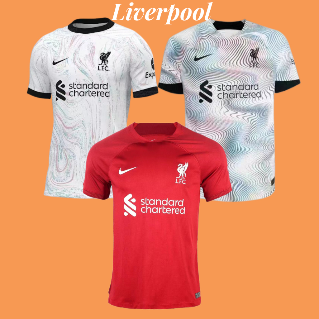 【F.C.S】【CUSTOMIZED】Liverpool home and away Jersey | Shopee Singapore