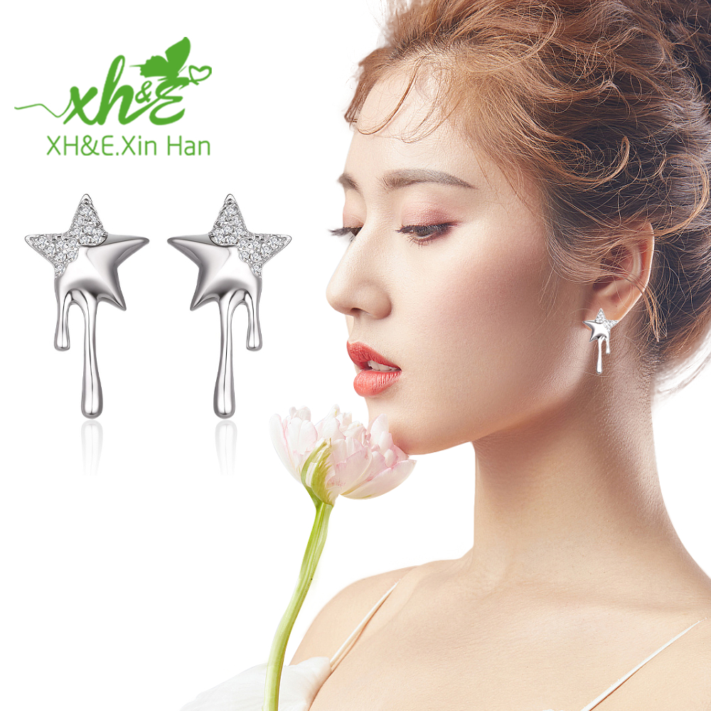 Christmas star earrings sale