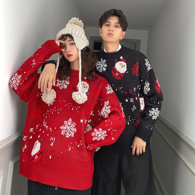 Matching christmas hot sale jumpers couples