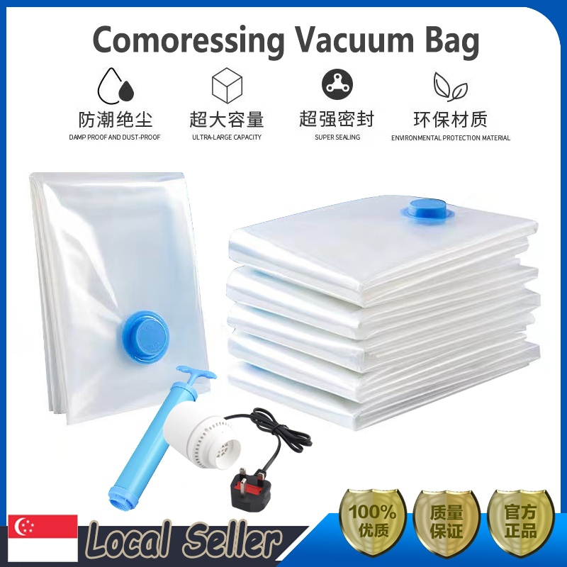 [SG Seller] Thickened Vacuum Bags for Clothes Travel Vacuum Storage Bag