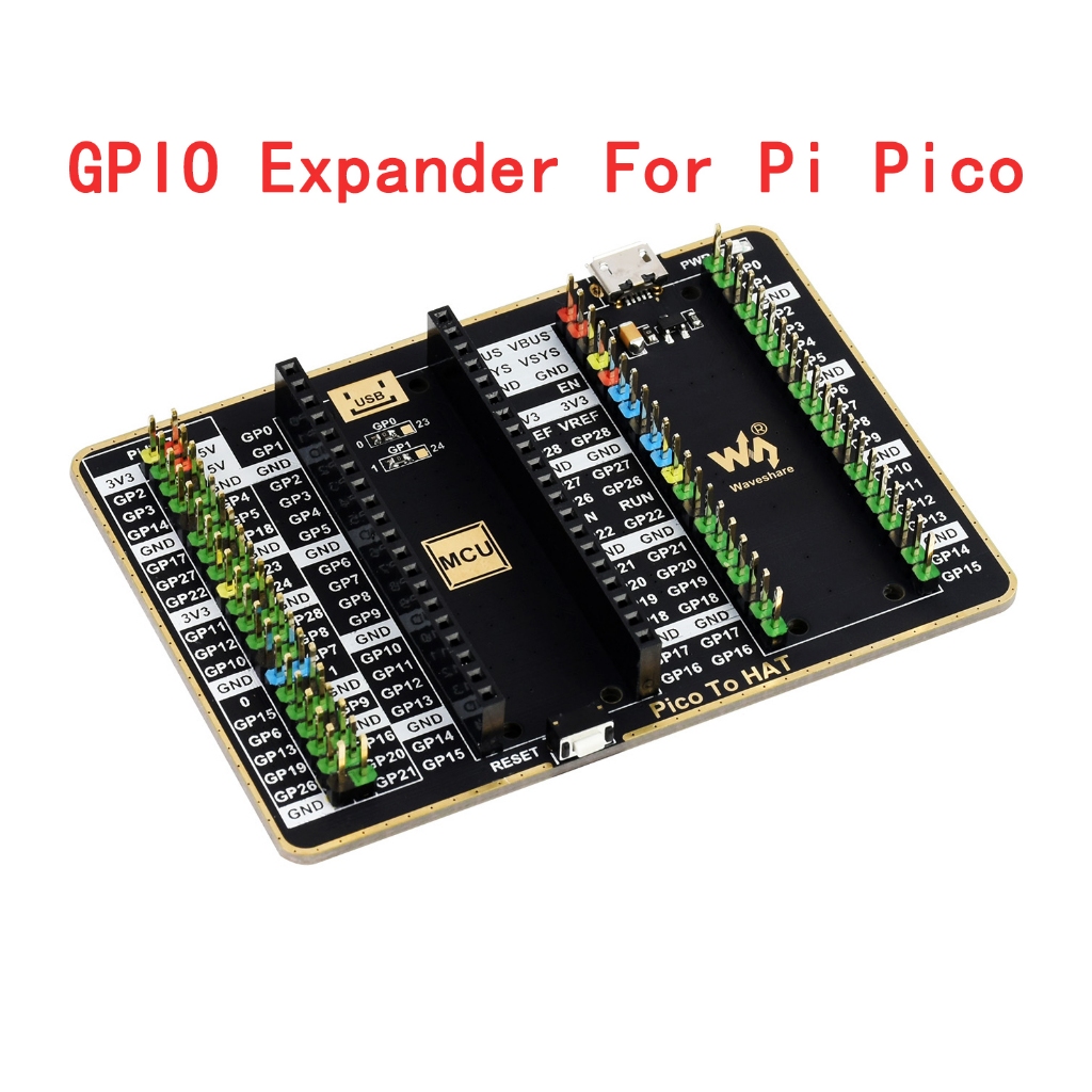 40pin Gpio Expander Module Expansion Board Breakout Shield Hat For Rpi Raspberry Pi Pico W Wh 2163