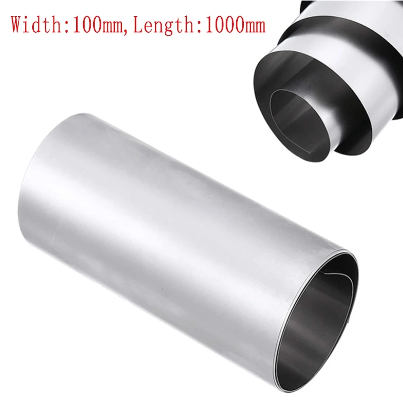 Stainless Steel Thin Plate Sheet 0.01-0.5mm Metal Foil Roll By Metre Accessory - View #8