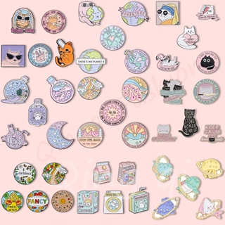 96 Pack Cute Enamel Backpack Pins, Enamel Pins Set Cool Button Pins  Aesthetic Pins Lapel Pins Anime
