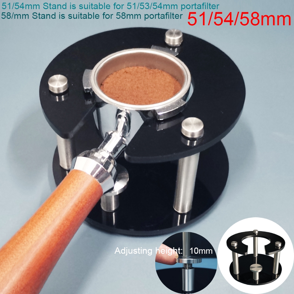 51/54/58mm Coffee Portafilter Holder,Espresso Tamper Stand, Espresso