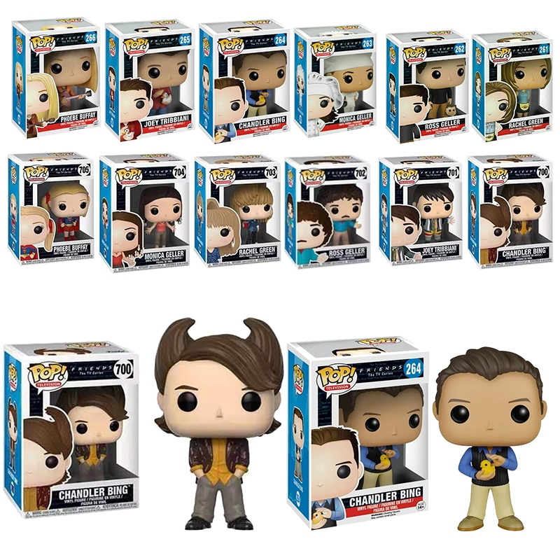 Funko POP Friends CHANDLER BING Rachel Green Monica Ross Geller Joey ...