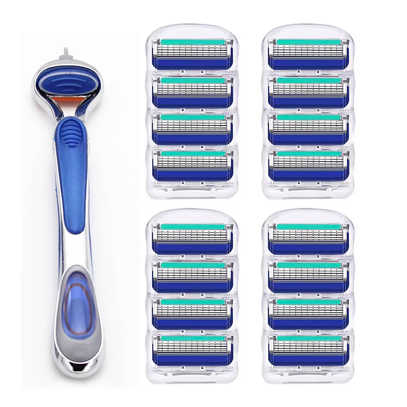 16Pcs/12Pcs Replacement Razor Blades Refills For fusion 5, Replacement ...