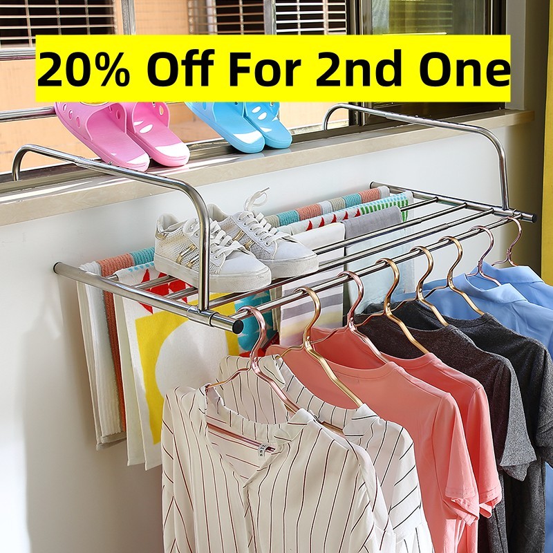 Window hanger for clothes hotsell