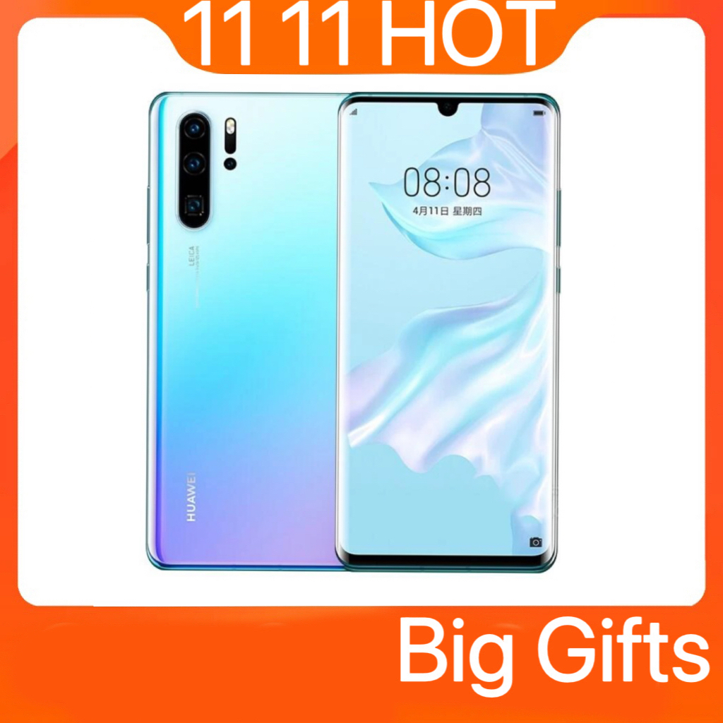 Original Huawei P30 Pro 8+256GB Original 4G Lte Cell Phone Global Rom