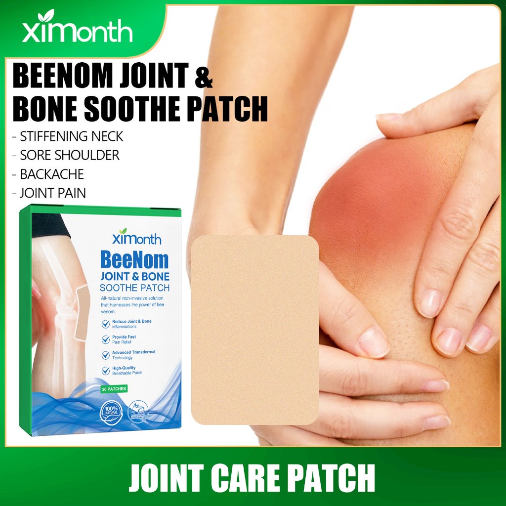 Ximonth Joint & Bone Soothe Patch 20 Patches Muscles & Bone Pain Relief