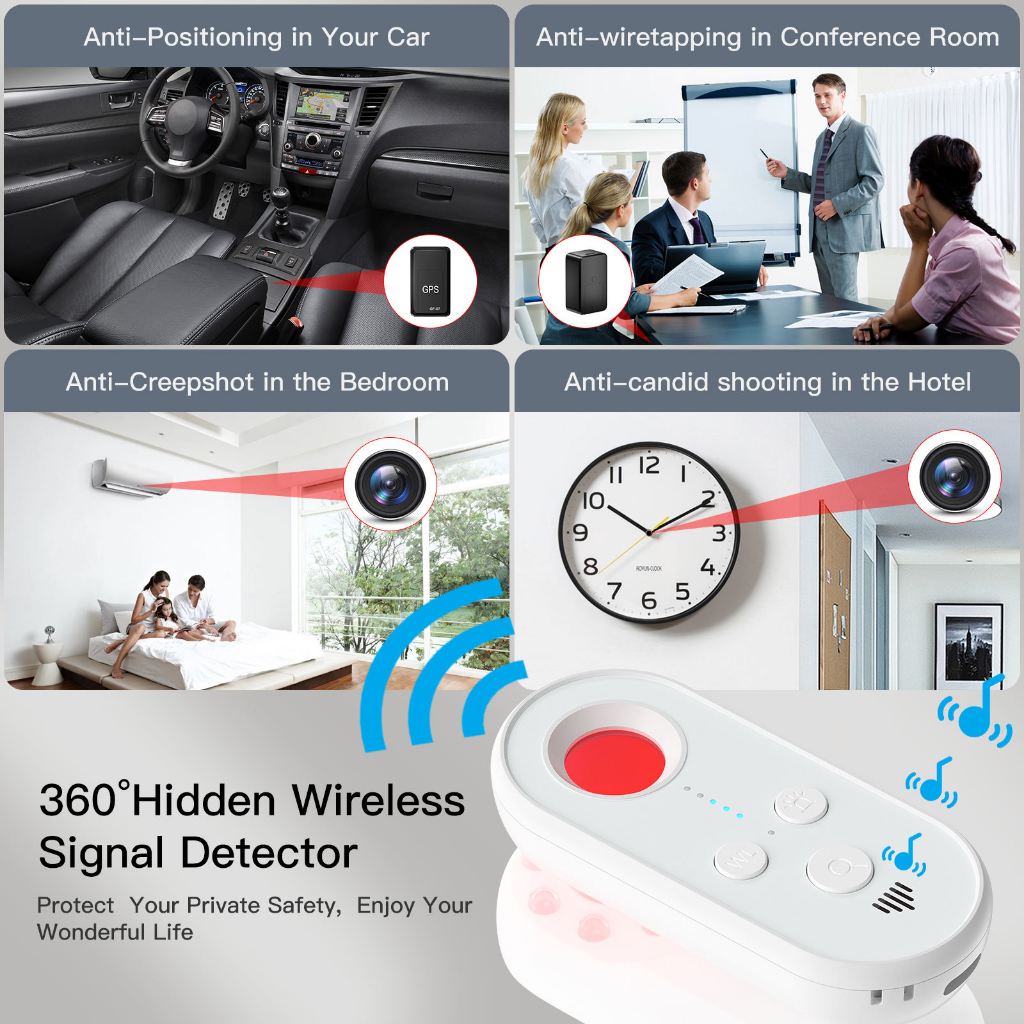 CBJoint Hidden Camera Detector Spy Camera Detector GPS Detector Camera ...