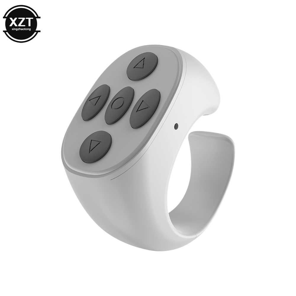 Wireless bluetooth vibrato ring remote control mobile phone bluetooth photo  turn page like remotely controller