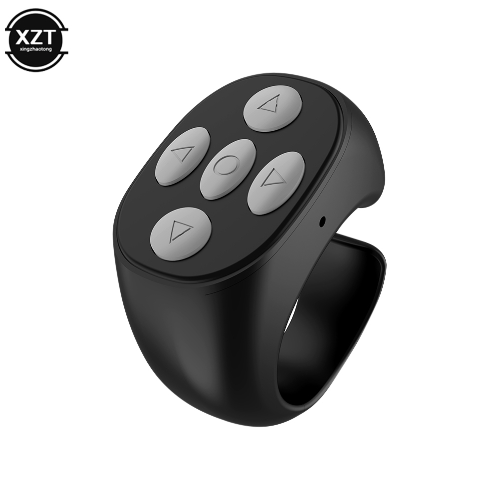 Wireless bluetooth vibrato ring remote control mobile phone bluetooth photo  turn page like remotely controller