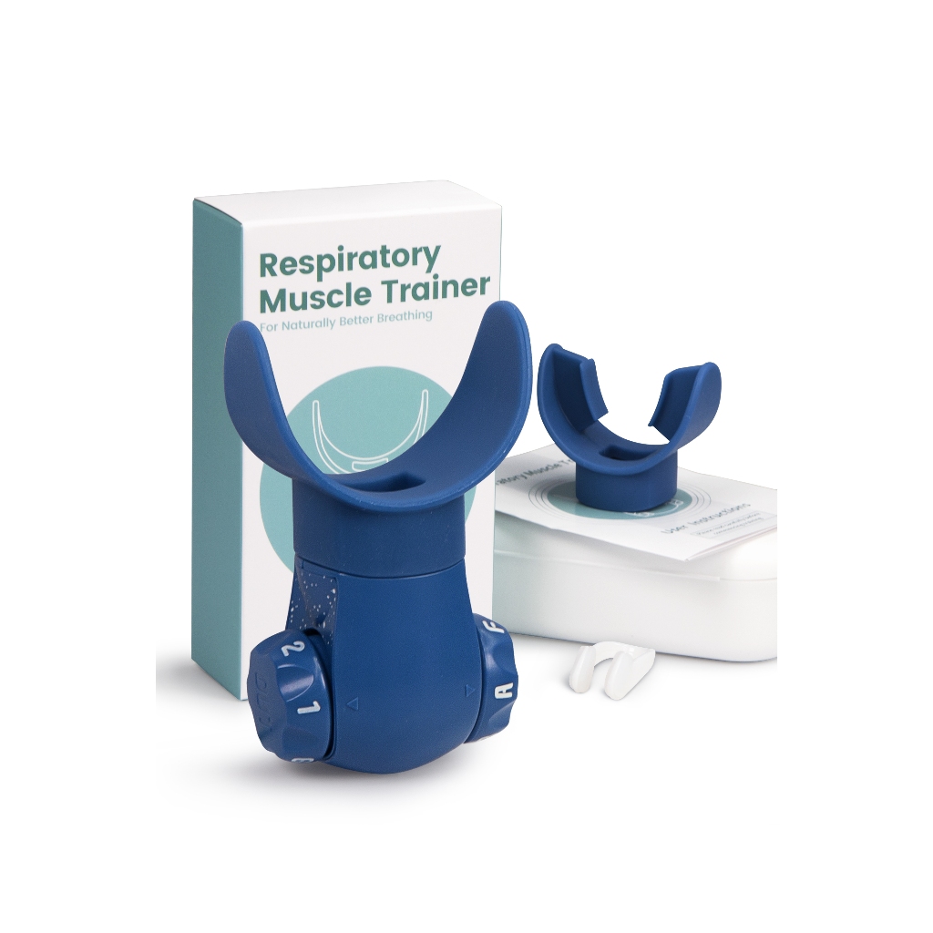 Breathing Exercise Device,Breathers Trainers Exerciser with Adjustable