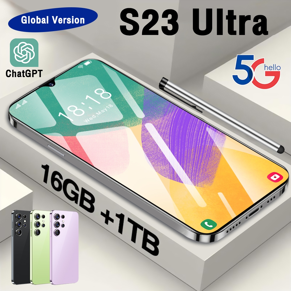 S23 Ultra 5G Smartphone 7.3 16GB+1TB Unlocked Dual SIM Android