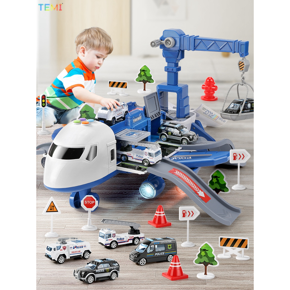 TEMI Big Airplane Car Toys Plane Toddler Play Boy Big Size