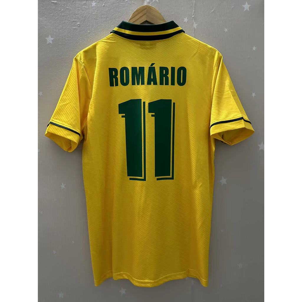 1994 Brazil RONALDO Top Quality Home Retro Soccer Jersey custom T-shirt