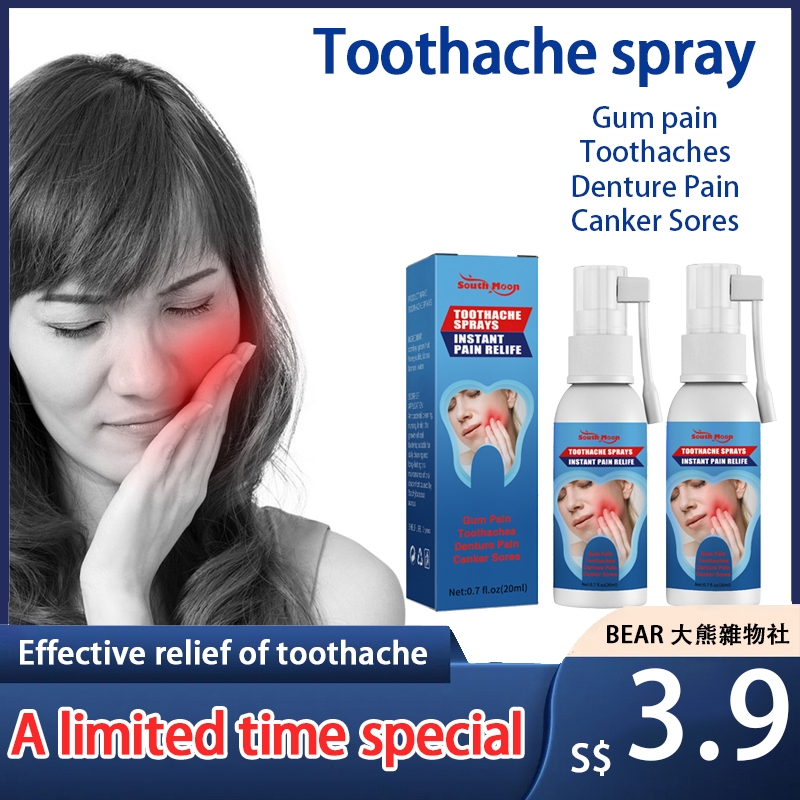 20ml Instant Tooth Pain Relief Spray Effective Treatment Teeth Pain