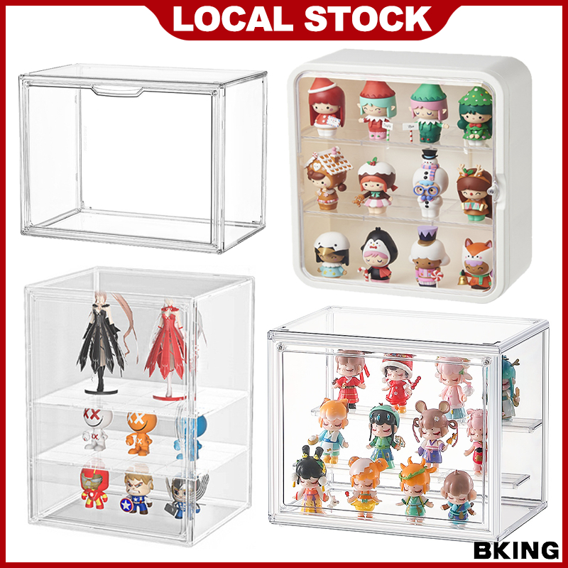 Acrylic Display Box Popmart Display Case Figurine Transparent Storage ...