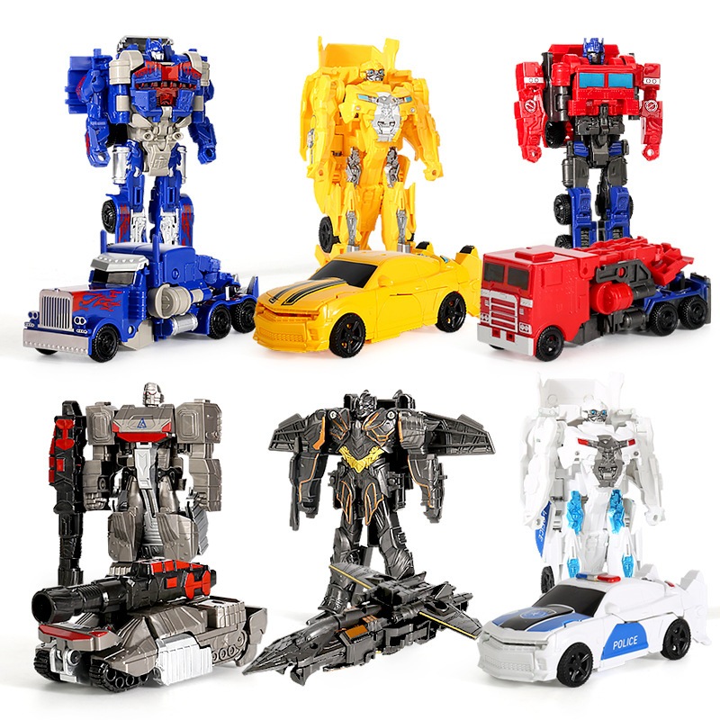 BMB Transformer Optimus Prime Bumblebee Action Figure H6001 Robot Toys Car  Gift