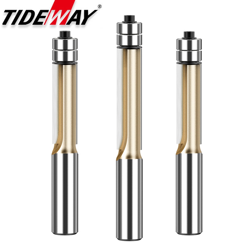 Tideway Double Bearing Flush Trim Router Bits CNC Tools Carving and ...