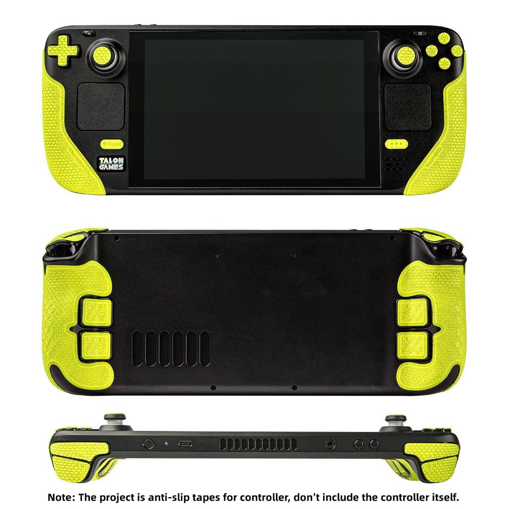 TALONGAMES Controller Grip Tape Compatible With Steam Deck,Textured ...